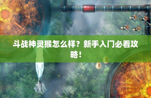 斗战神灵猴怎么样？新手入门必看攻略！