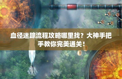 血径迷踪流程攻略哪里找？大神手把手教你完美通关！