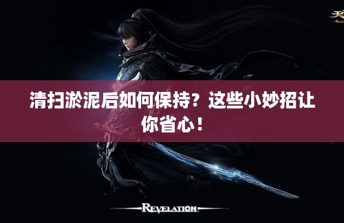 清扫淤泥后如何保持？这些小妙招让你省心！